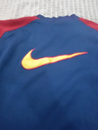 Sudadera Nike FC Barcelona Azul/Roja