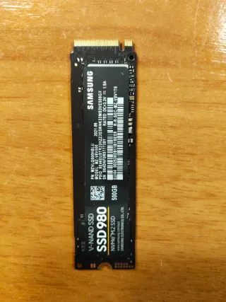Samsung SSD M.2 NVMe 500GB