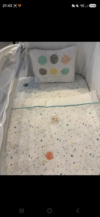 Minicuna Jane Noon con complementos