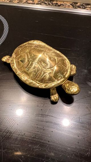 Tortuga de Bronce Decorativa