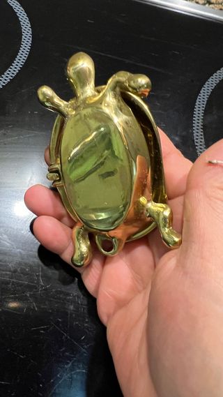 Tortuga de Bronce Decorativa