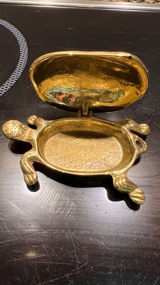 Tortuga de Bronce Decorativa