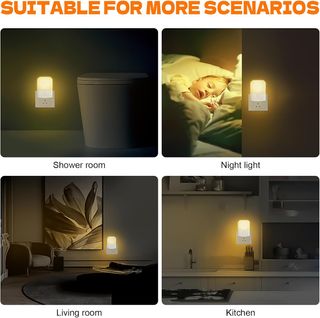 GRIFEMA GD101-2 [2 Pezzi] Luce Notturna per Bambini 3