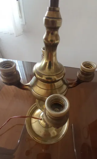 Lámpara vintage de metal