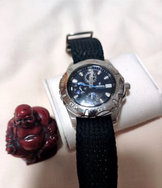 Reloj Festina Multifunción Azul y Plateado