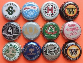 Lote Chapas Cerveza Variadas