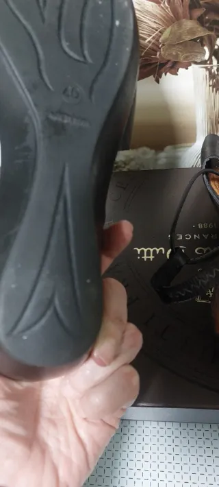 Sandalias Piel Negro