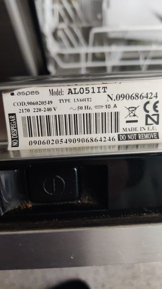 Bomba circulación lavavajillas ASPES AL051IT