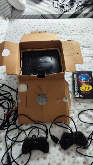 Sega Saturn Modelo 2 Caja