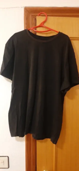 Camiseta manga corta negra