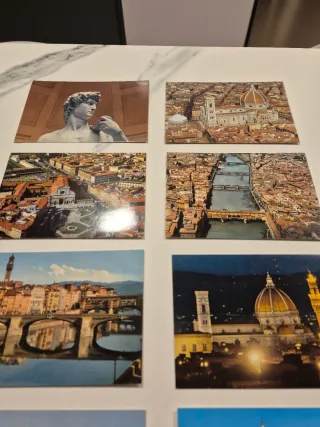 Lote 14 Postales Antiguas Florencia Italia Vintage