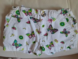 Lote 5 pantalones cortos niña talla 4-5