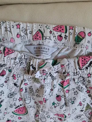 Lote 5 pantalones cortos niña talla 4-5