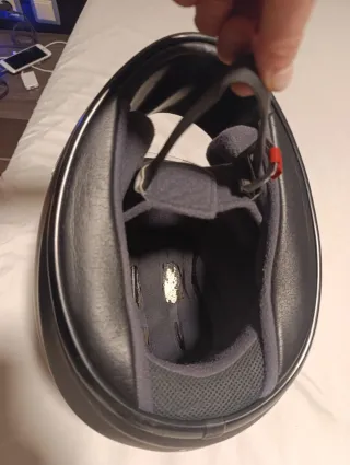 Casco de moto SHOEI RAID II talla XL. Negro Mate.