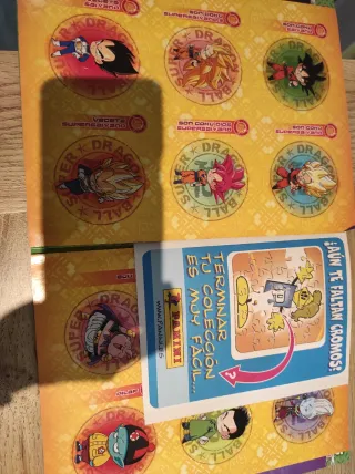 Álbum COMPLETO Dragón Ball Super + 60 cromos