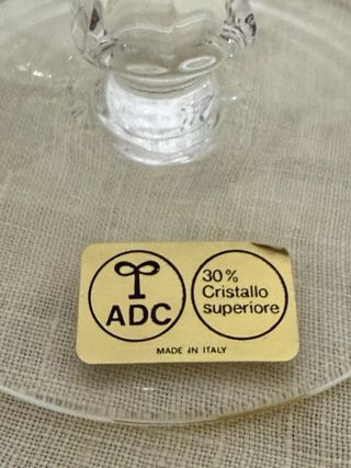 6 Calici Cristallo Arnolfo di Cambio