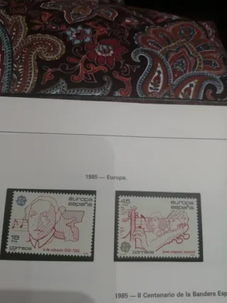 Sellos Europa España 1985