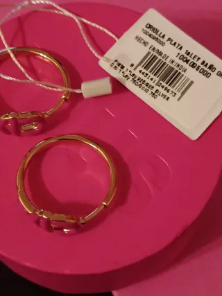 Pendientes Aro Tous colección Manifesto Oro Rosa