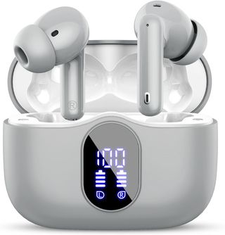 Auriculares Inalámbricos, Bluetooth 5.3 con HD Mic