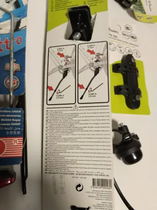 Kit Accesorios Bicicleta: Portaequipajes, Pata de