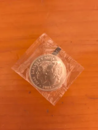 Moneda 12 Euros Plata Carlos y Sofía 2002