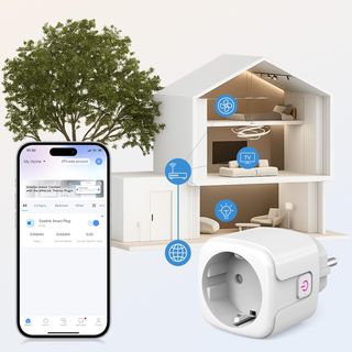 SURFOU Enchufe Inteligente WiFi 2.4GHz, Smart Plug