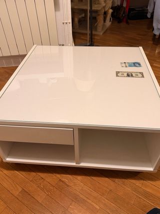 Mueble vitrina y cajonera