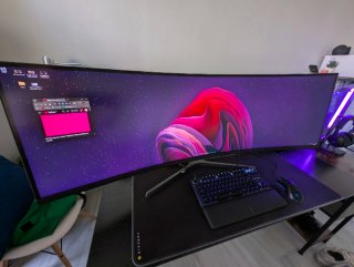 Monitor QLED Samsung 49" ultrawide LC49RG90SSUXEN