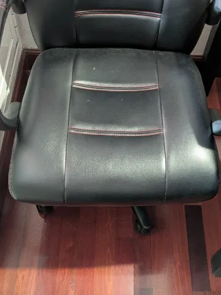 Silla Gamer Negra y Roja