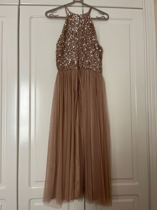 Vestido Maya Deluxe Rosa Talla L