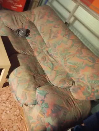 Sofá de 3 plazas tela