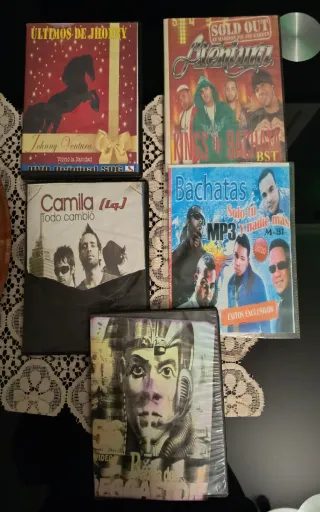 Lote Películas y Música DVD