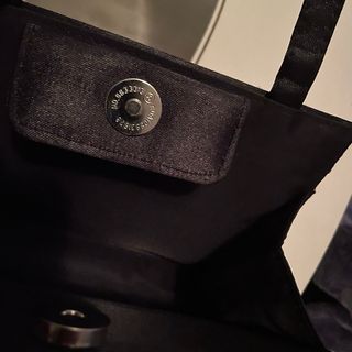 Borsa Lancome nera con rose