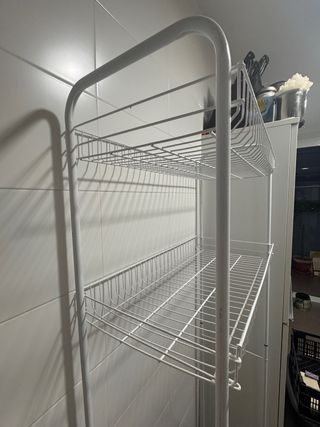 Scaffale per lavatrice