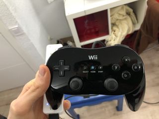 Mando Wii Classic Controller Negro