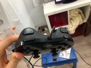 Mando Wii Classic Controller Negro