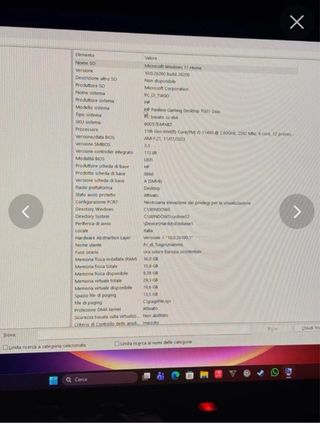 PC Gaming HP Nero e Verde