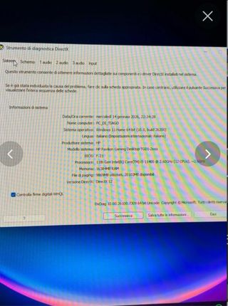 PC Gaming HP Nero e Verde