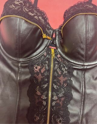 Bustier Hunkemöller Talia encaje y cremallera