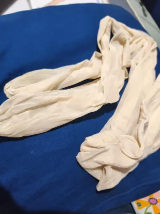 4 Medias Pantys Marie Claire/ Golden Lady talla G