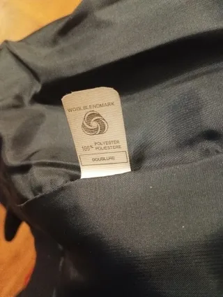 Chaquetón vintage lana Cacharel