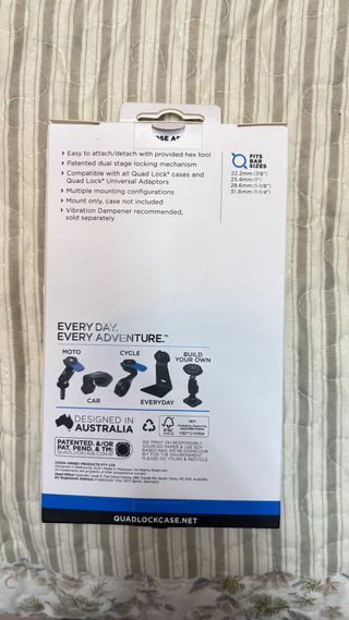 Quad Lock Soporte Movil Moto