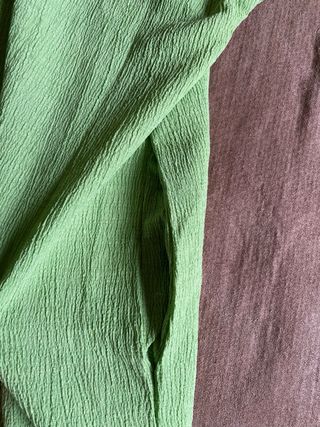 Vestido largo Azzurro verde talla única