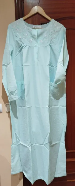 Camisón Lady Diana Talla 36 Verde NUEVO