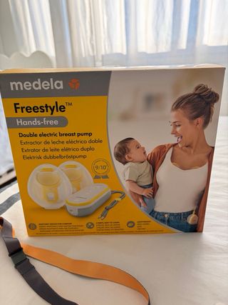 Sacaleches Medela Freestyle Hands Free+complemento
