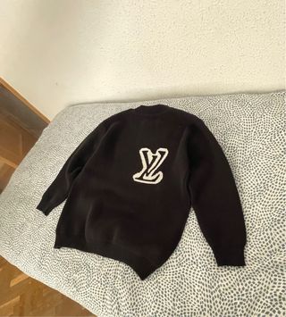 Jersey Louis Vuitton Negro Logo LV