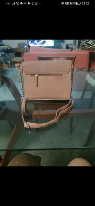 Borsa a tracolla rosa