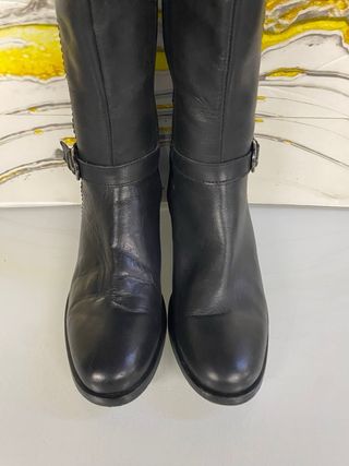 Stivali Miu Miu Pelle Neri Tg 36