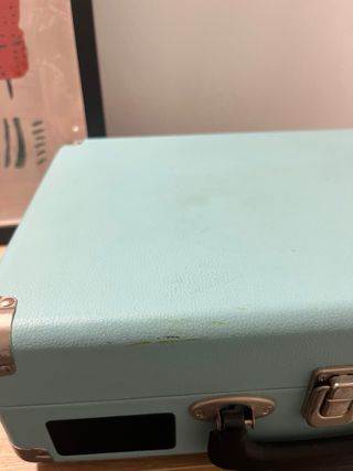 Tocadiscos Prixton Turquesa y Negro