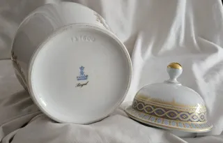 Jarrón Porcelana Kaiser Royal Tapa Floral